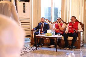 Qatari Humanitarian Aid to Syria - Damascus