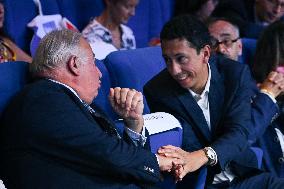 Les Republicains meeting in Paris FA