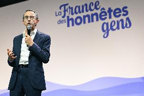 Les Republicains meeting in Paris FA