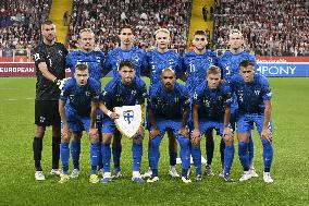 FIFA World Cup 2026 qualification match Poland vs Finland