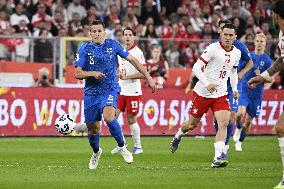 FIFA World Cup 2026 qualification match Poland vs Finland
