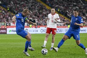 FIFA World Cup 2026 qualification match Poland vs Finland