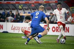 FIFA World Cup 2026 qualification match Poland vs Finland