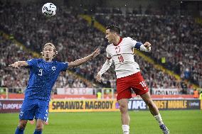 FIFA World Cup 2026 qualification match Poland vs Finland