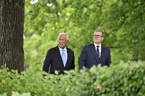 European Council President Antonio Costa in Helsinki