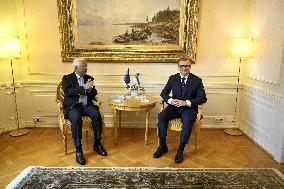 European Council President Antonio Costa in Helsinki