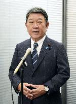 Motegi to run in LDP leadership race