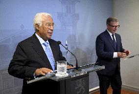 European Council President Antonio Costa visiting Finland