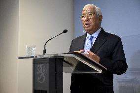 European Council President Antonio Costa visiting Finland