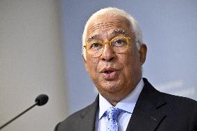 European Council President Antonio Costa visiting Finland