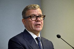 European Council President Antonio Costa visiting Finland