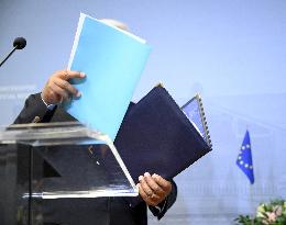 European Council President Antonio Costa visiting Finland