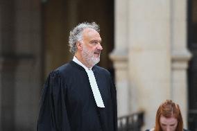 Hearing to Set the Date for Marine Le Pen's Appeal Trial - Paris