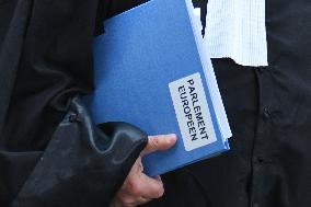 Hearing to Set the Date for Marine Le Pen's Appeal Trial - Paris