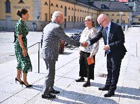 SWEDISH ROYALS AT THE NATIONAL HERITAGE BOARD