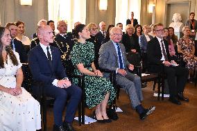 SWEDISH ROYALS AT THE NATIONAL HERITAGE BOARD