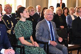 SWEDISH ROYALS AT THE NATIONAL HERITAGE BOARD