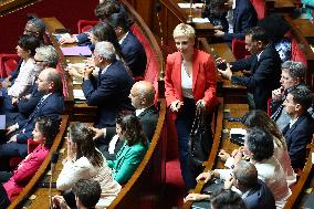 PM Bayrou general policy statement at the National Assembly - Paris
