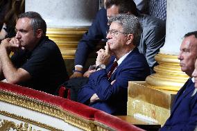 PM Bayrou general policy statement at the National Assembly - Paris