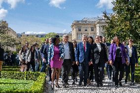 LFI Arrive at The National Assembly - Paris