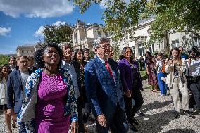 LFI Arrive at The National Assembly - Paris