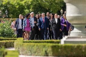 LFI Arrive at The National Assembly - Paris