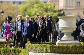 LFI Arrive at The National Assembly - Paris
