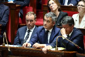 PM Bayrou general policy statement at the National Assembly - Paris