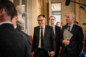 MP Bayrou General Policy Statement - Salle des Quatre Colonnes - Paris