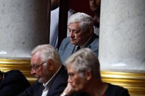 PM Bayrou general policy statement at the National Assembly - Paris