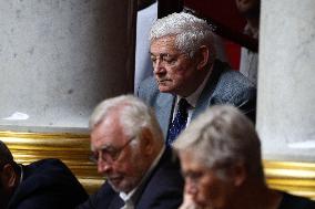 PM Bayrou general policy statement at the National Assembly - Paris