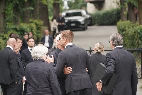 Giorgio Armani's Funeral, Held Privately At The San Martino Church - Rivalta