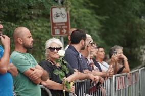 Giorgio Armani's Funeral, Held Privately At The San Martino Church - Rivalta