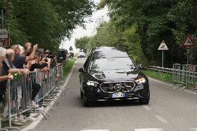 Giorgio Armani's Funeral, Held Privately At The San Martino Church - Rivalta