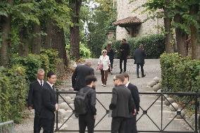 Giorgio Armani's Funeral, Held Privately At The San Martino Church - Rivalta