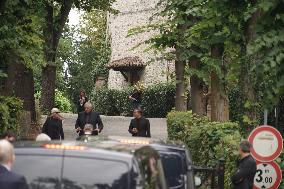 Giorgio Armani's Funeral, Held Privately At The San Martino Church - Rivalta
