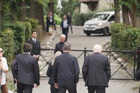 Giorgio Armani's Funeral, Held Privately At The San Martino Church - Rivalta