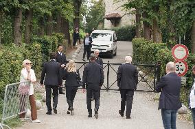 Giorgio Armani's Funeral, Held Privately At The San Martino Church - Rivalta