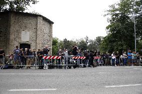 Giorgio Armani's Funeral, Held Privately At The San Martino Church - Rivalta
