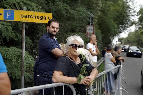 Giorgio Armani's Funeral, Held Privately At The San Martino Church - Rivalta