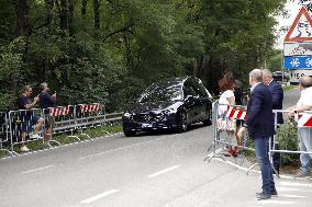 Giorgio Armani's Funeral, Held Privately At The San Martino Church - Rivalta