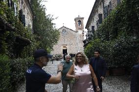 Giorgio Armani's Funeral, Held Privately At The San Martino Church - Rivalta