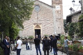Giorgio Armani's Funeral, Held Privately At The San Martino Church - Rivalta