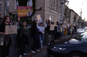 Protest Demands Protection of Ukrainian Soldier's Rights - Kharkiv