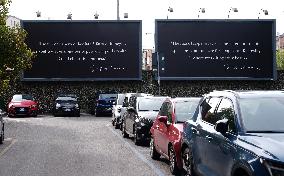 Flags At Half-Mast For Giorgio Armani On The Day Of His Funeral - Italy