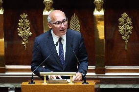 PM Bayrou general policy statement at the National Assembly - Paris