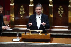 PM Bayrou general policy statement at the National Assembly - Paris