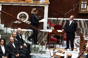 PM Bayrou general policy statement at the National Assembly - Paris
