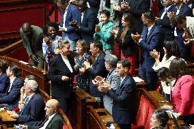PM Bayrou general policy statement at the National Assembly - Paris