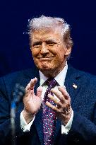 President Trump speaks at the religious liberty commission at DC’s Museum of the Bible